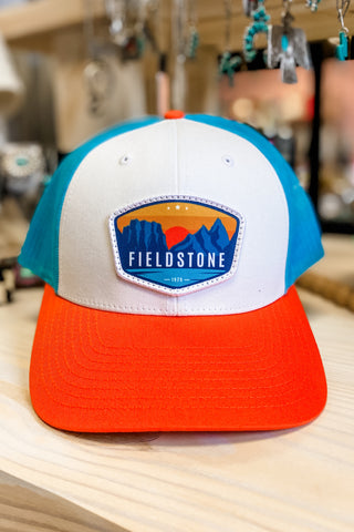 Fieldstone Trucker Sunset Hat