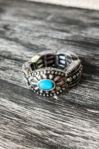 The Hadley Turquoise Stone Ring