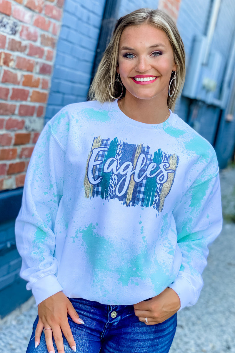 Eagles Splattered Sweatshirt