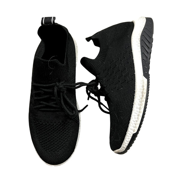 Women's Black Slip On Sneakers Size 6.5