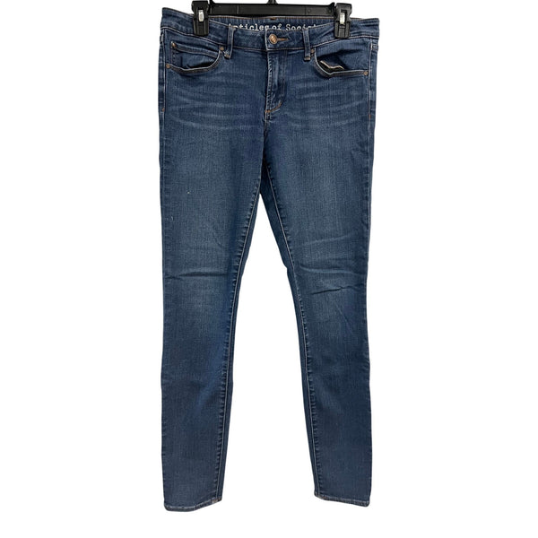 Articles of Society Medium Wash Mid Rise Skinny Jeans Size 30