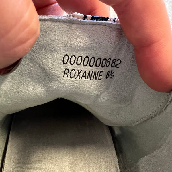 Shu Shop Roxanne Mauve High Top Star Sneakers Size 8.5