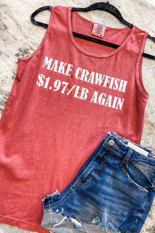 Make Crawfish $1.97/lb Again Tank
