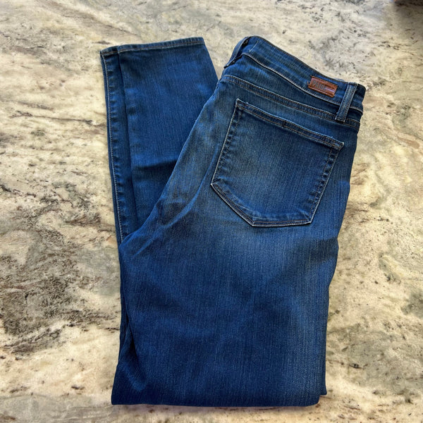 PAIGE Dark Wash Hoxton Ankle Jeans Size 30