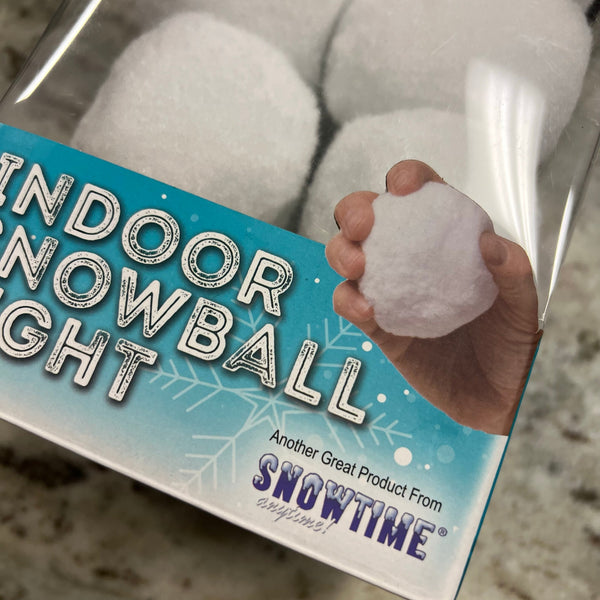 NEW Indoor Snowball Fight Game