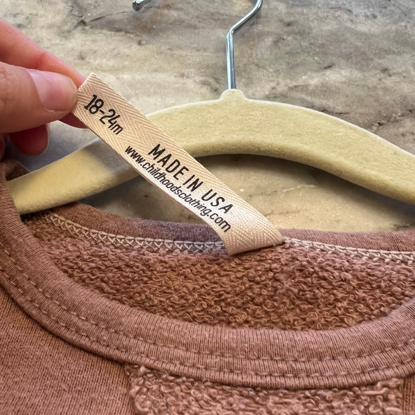 Childhoods Brown Sweatshirt Size 18-24Mo