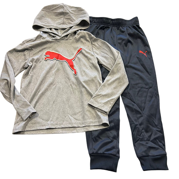 Puma Boys Moisture Wicking Hoodie + Jogger Set Size 6