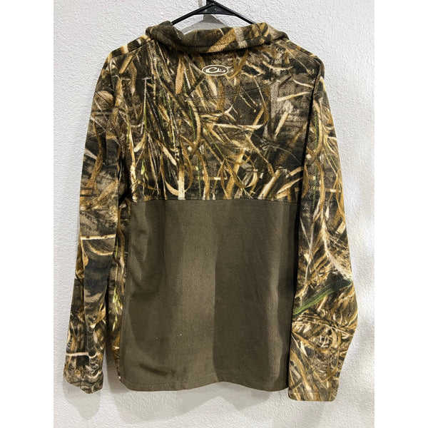 Drake Waterfowl Quarter Zip Fleece Pullover Size Large