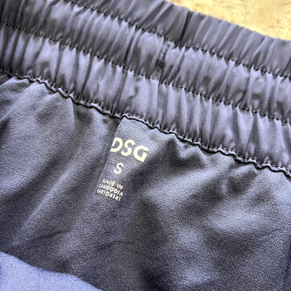 DSG Navy Blue Lined Athletic Shorts Size Small