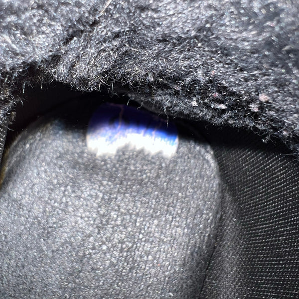 Women's Black Sherpa Lined Pull On Sneakers Size 9.5