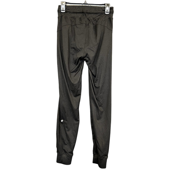 Women's Black Athletic Joggers Size Medium Long