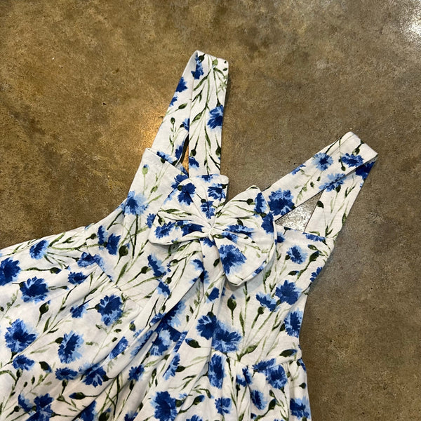 NWT Bailey's Blossoms Strappy Smocked Floral Ruffle Dress Size 2T