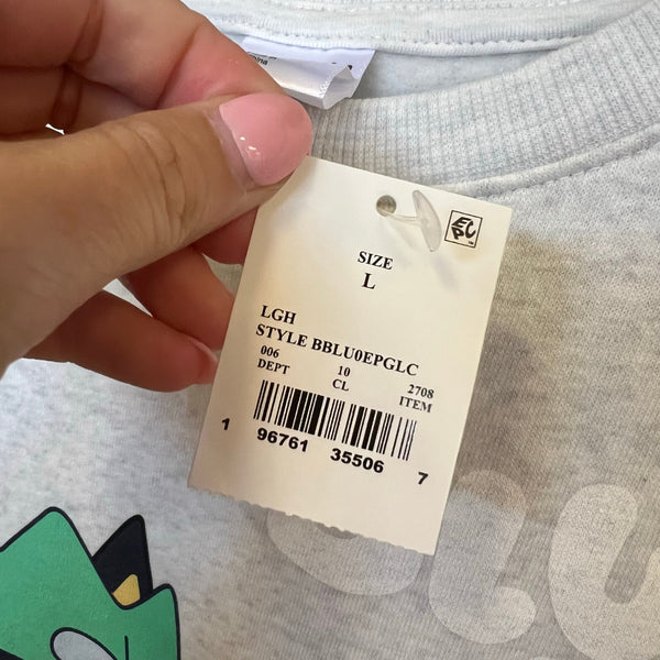 NWT Bluey Butter Soft Winter Sweatshirt Large