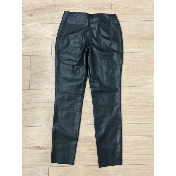 ee:some Black Faux Leather Pants Size Medium