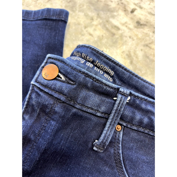 Mossimo High Rise Dark Wash Jegging Size 12