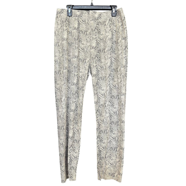 NWT See + Be Seen Plus Size Suede Snake Print Straight Leg Elastic Pants 2X
