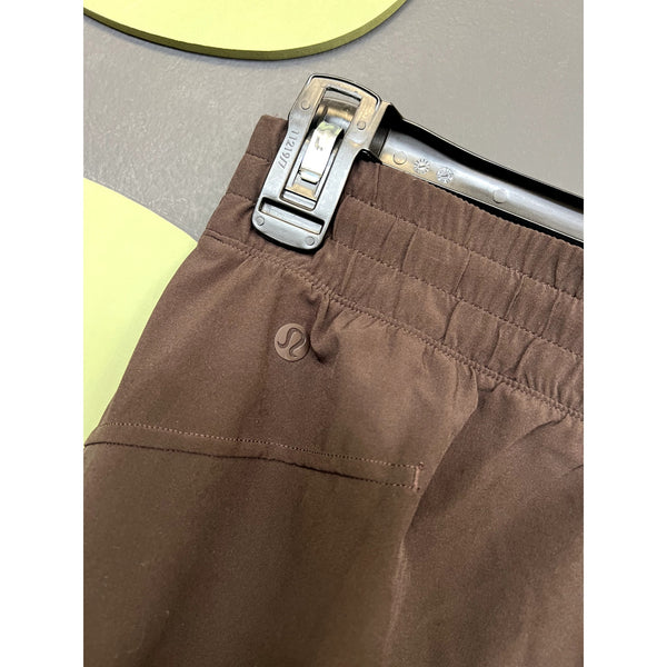 Lululemon Swift Mid Rise Brown Wide Leg Pants Size 6