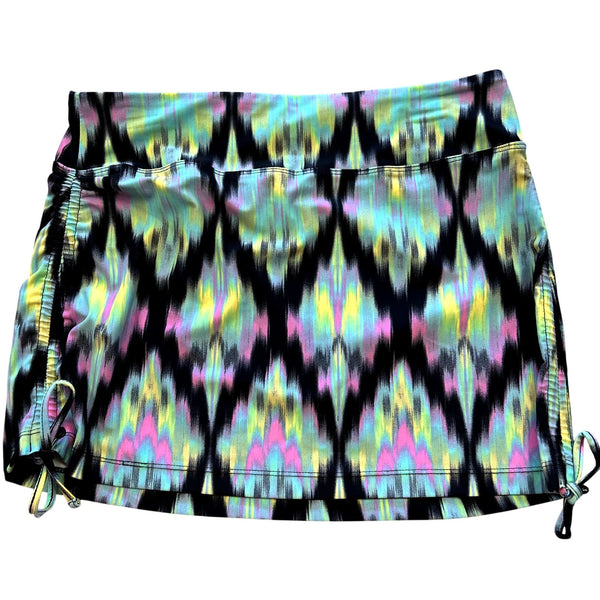 Balance Collection Multicolor Swim Skirt Size Medium