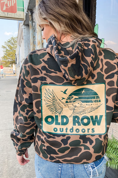 Old Row Outdoors Duck Camo Hoodie