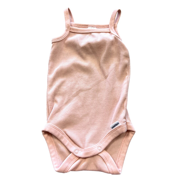 Modern Moments Pink Ribbed One Piece Size 0-3 MO