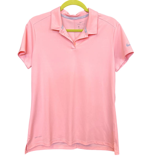 Nike Golf Women's Pink Dri-Fit Polo Size Large