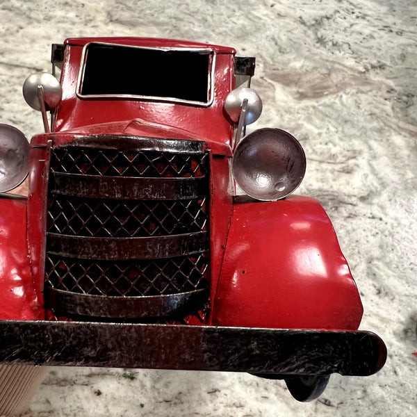 Noel Farms Christmas Trees Red Truck Decor