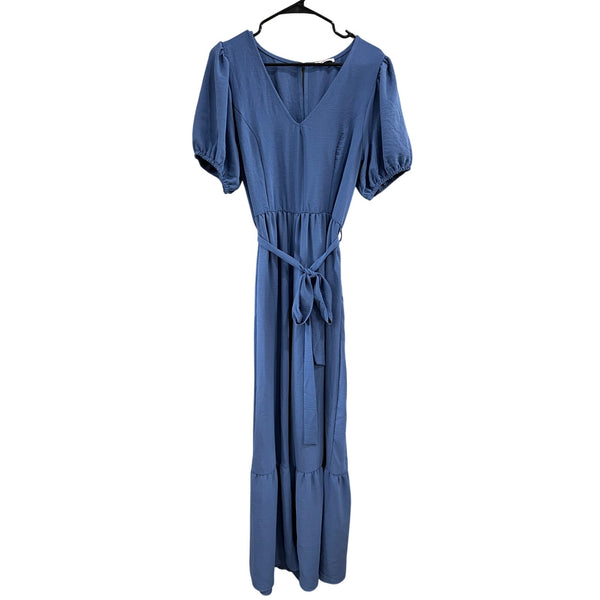 GeeGee Women's Periwinkle Blue Jumpsuit Size Large