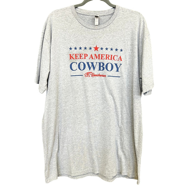 STS Ranchwear Keep America Cowboy Graphic Tee XXL