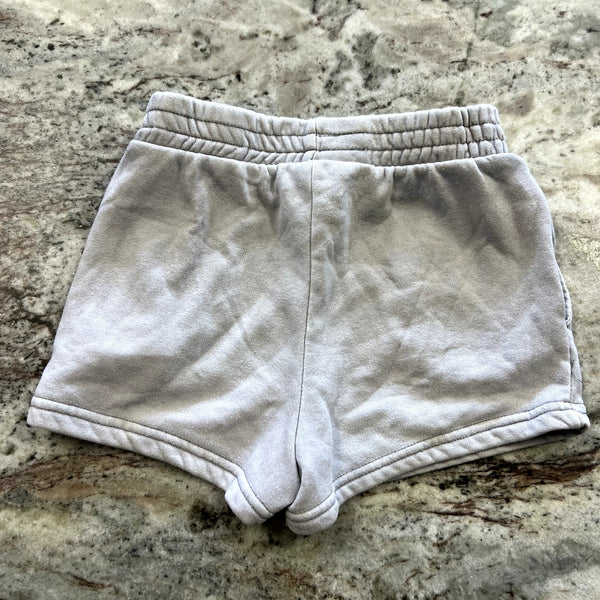 Violet Skye Garment Washed Gray Cotton Shorts Size Youth Medium