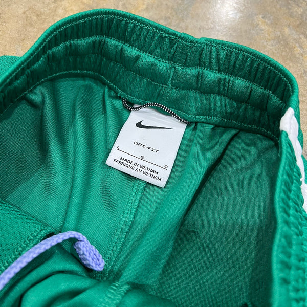 Nike Boys Green + Blue Dri Fit Athletic Shorts Youth Large
