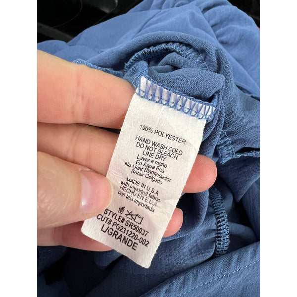 GeeGee Women's Periwinkle Blue Jumpsuit Size Large