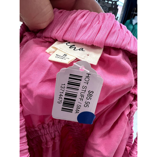 NWT Women's Boutique Pink Strappy Beach Dress Size Small