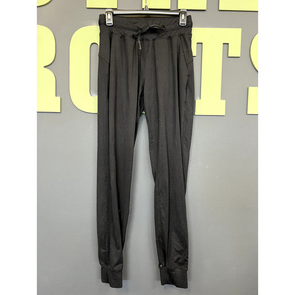 Women's Black Athletic Joggers Size Medium Long