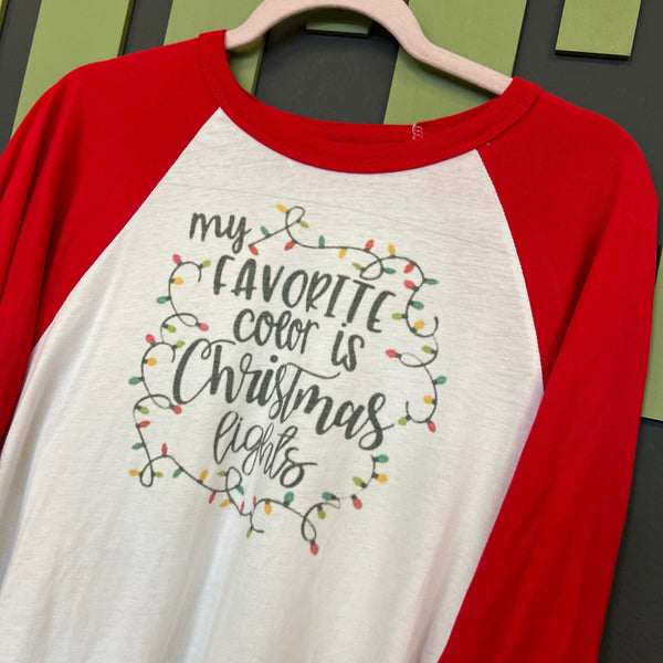Women's Christmas Graphic Tee Size 2XL