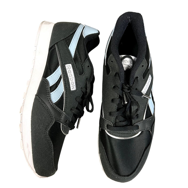 Ultra Flash Black + Baby Blue Women's Sneakers Size 7