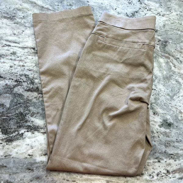 NWT Lee Style Up Barely Bootcut Khaki Pants Size 10