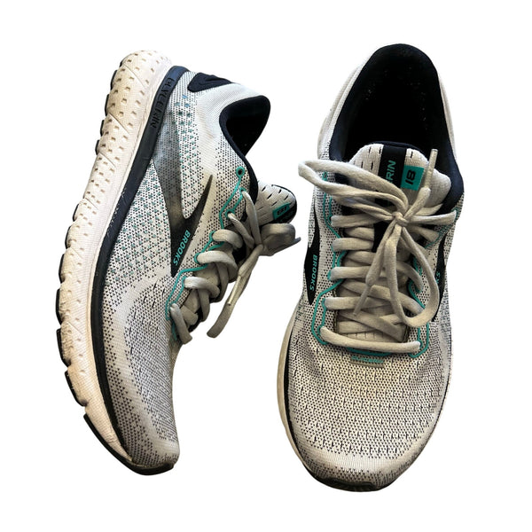 Brooks Women's Glycerin 18 Sneakers Blue + White Size 8.5