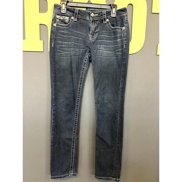 Miss Me Dark Wash Easy Skinny Jeans Size 28