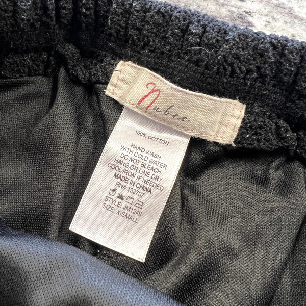 Women's Black Lace Shorts Size XSmall
