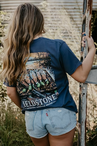 Fieldstone Mallard Spread Pocket Tee