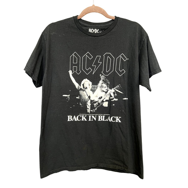 LivyLu Thrifted Style AC/DC Graphic Band Tee Size Small
