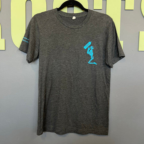 Pointblank Performance Blue + Gray Graphic Tee Small
