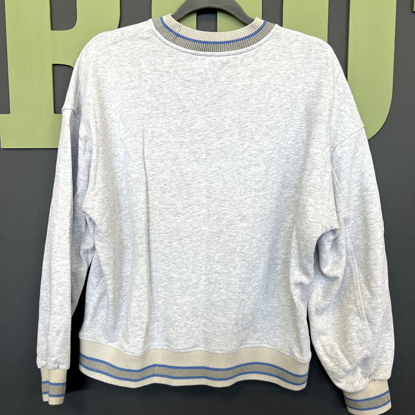 Lululemon Gray Oversized Sweatshirt Size 8