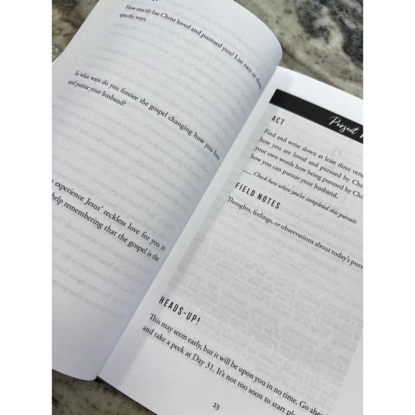 NEW Wife in Pursuit Journal Book