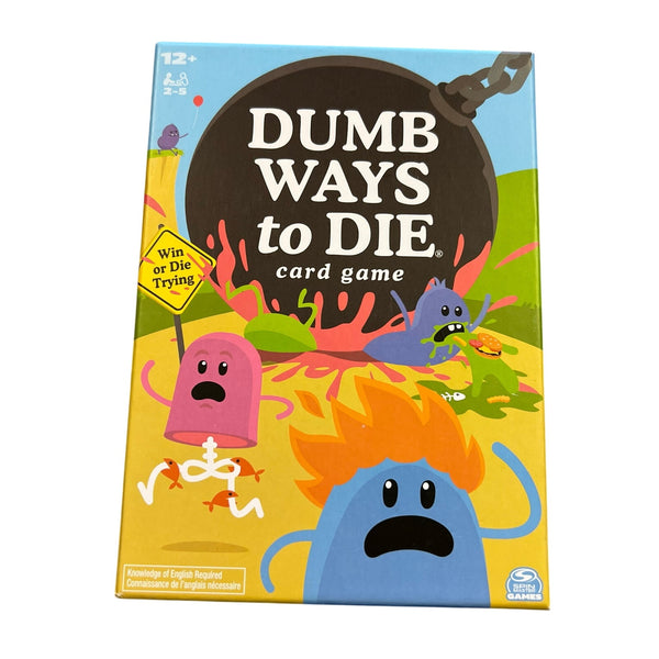 NEW Dumb Ways to Die Card Game