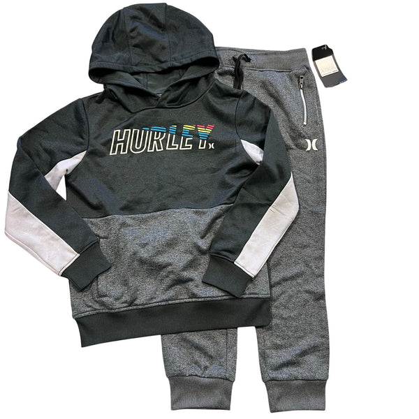 NWT Hurley Boys Hoodie + Jogger Set Size 7