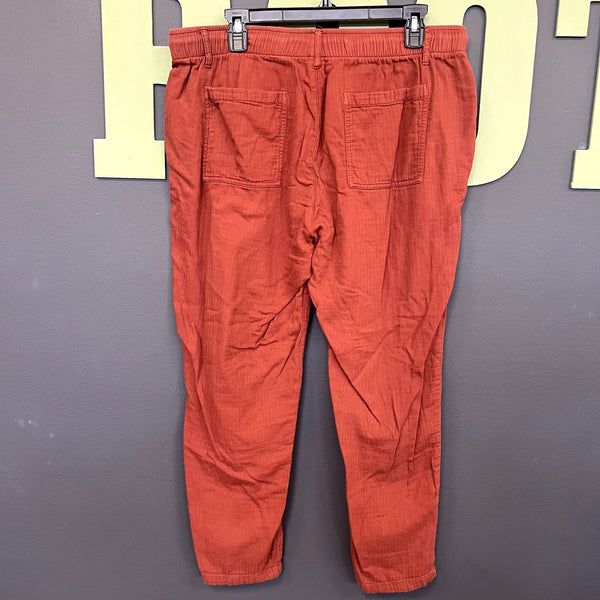 Old Navy Rust Orange Utility Pants Size Large