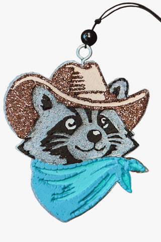 Cowboy Raccoon Freshie