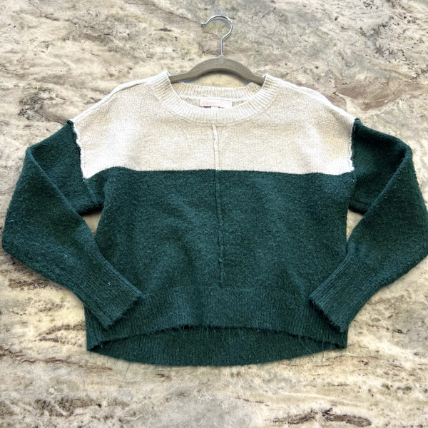 Gianni Bini Girls Color Block Sweater Size Youth Small