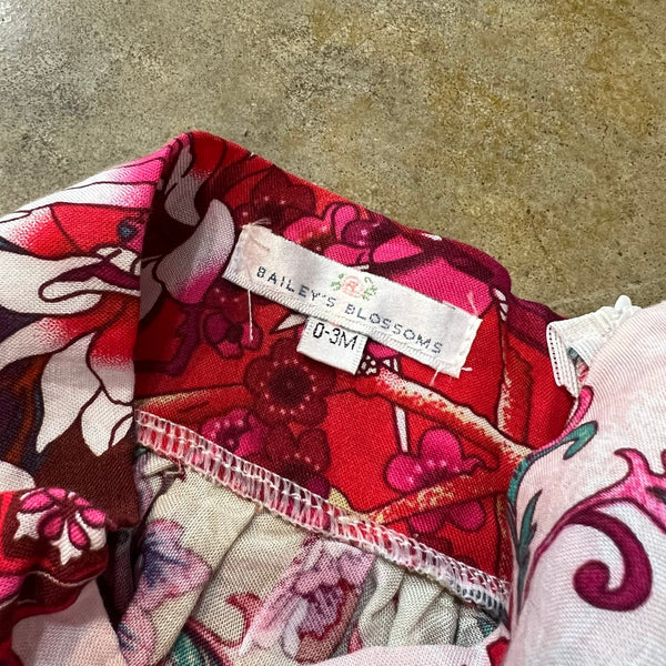 NWOT Bailey's Blossoms Bohemian Baby Mini Skirt Size 0-3 Months